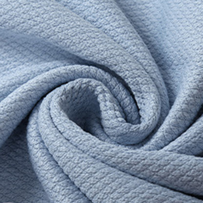 Hot Yoga Towel Microfiber Sweat Anti-Slip Yoga Mat Towels for Bikram Pilates-Blue