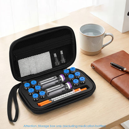 Insulin Vial Storage Bag Organizer Case for 3ml 30ml Syringes