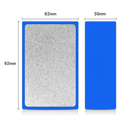 4 Pack Diamond Hand Polishing Blocks Sanding Sponge Pads for Ceramic Tile Glass Grinding Style 1
