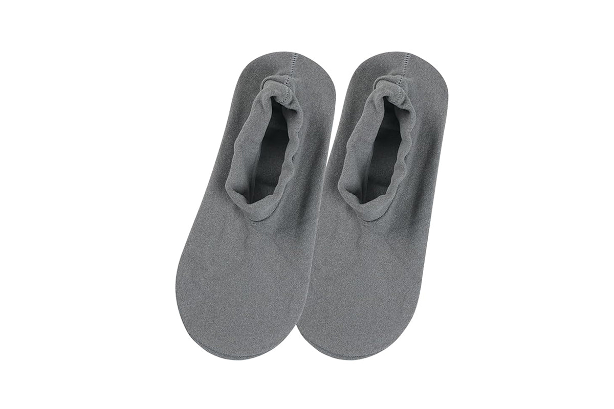 Castor Oil Pack Wrap for Feet Reusable Castor Oil Compress for Women Ankle Support -Grey