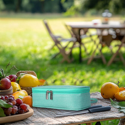 Insulated Insulin Cooling Bag ââ‚?Multi-Layer Medical Travel Cooler Emerald