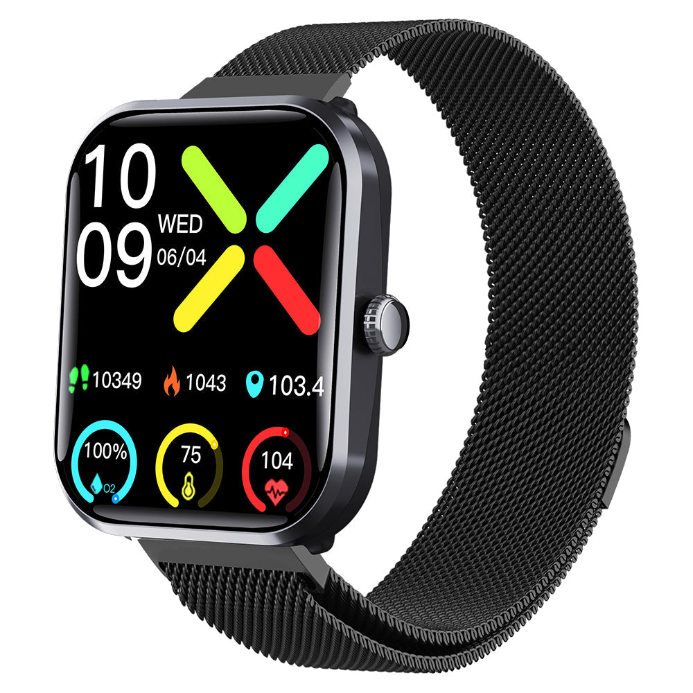 Bluetooth Smart Watch Water-Resistant Sport Activity Tracker Blood Pressure Sleep Monitor Style 3