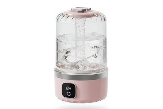 1L Underwear Washing Machine Mini Washer for Apartment Dorm RV Travel-Pink