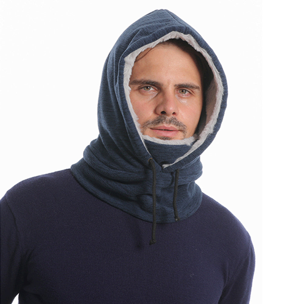 Winter Ski Balaclava Windproof Face Mask for Skiing Snowboading Motorcycle Riding Dark Blue
