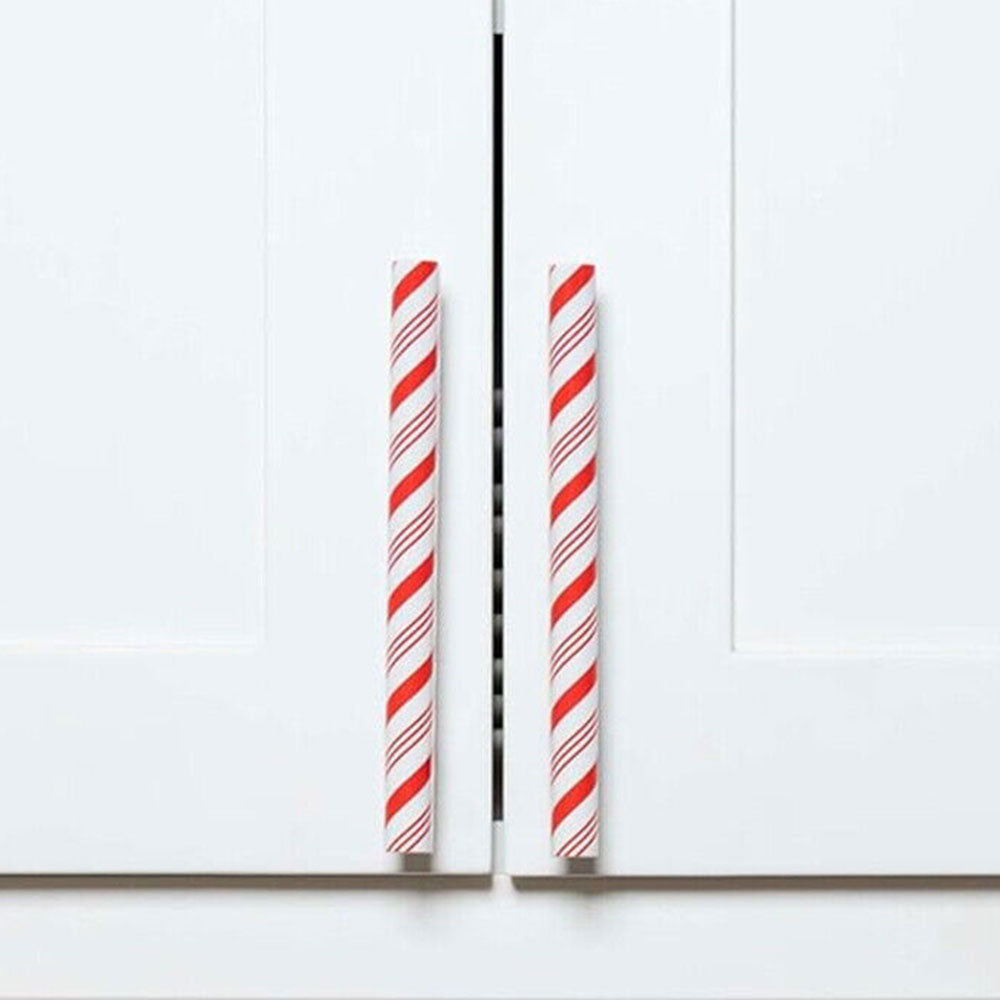 10Pcs Christmas Knob Button Cover Xmas Candy Cabinet Knob Covers for Cabinet Living Room Bedroom