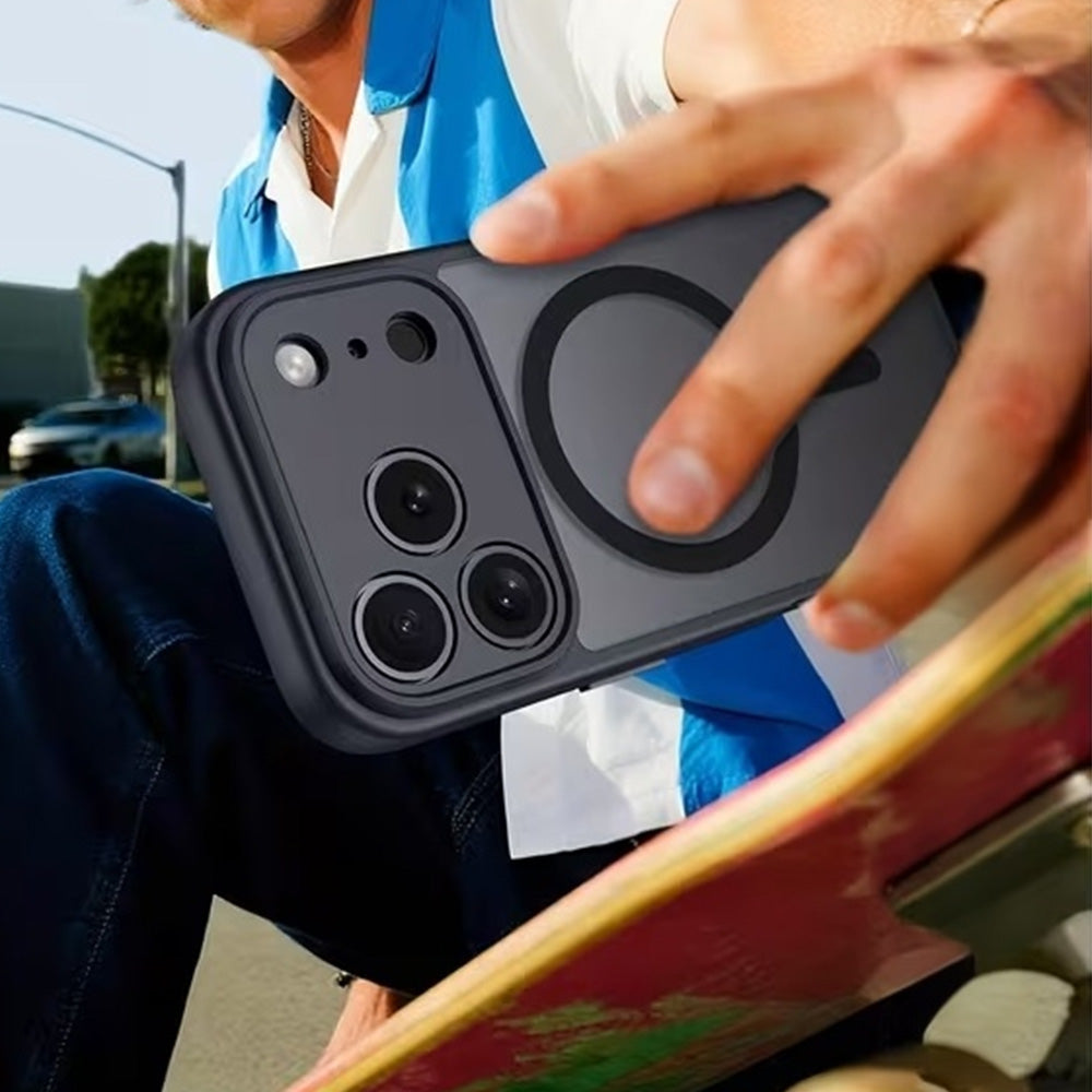Matte Case for iPhone 17 Pro Max Camera Button Dual Layer