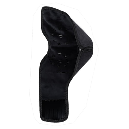 Electric Ankle Massager with Vibration Infrared Heat 5 Settings Rechargeable-black