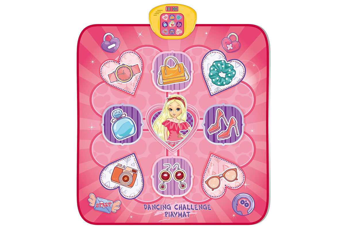 Dance Mat for 4-12 Year Old Girl Electronic Dance Pad with 8 Button for Birthday