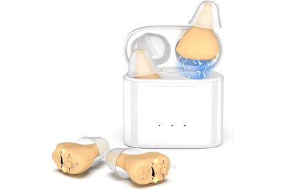 Rechargeable Digital Hearing Aids In-Ear Invisible Sound Voice Amplifier-Cuticolor
