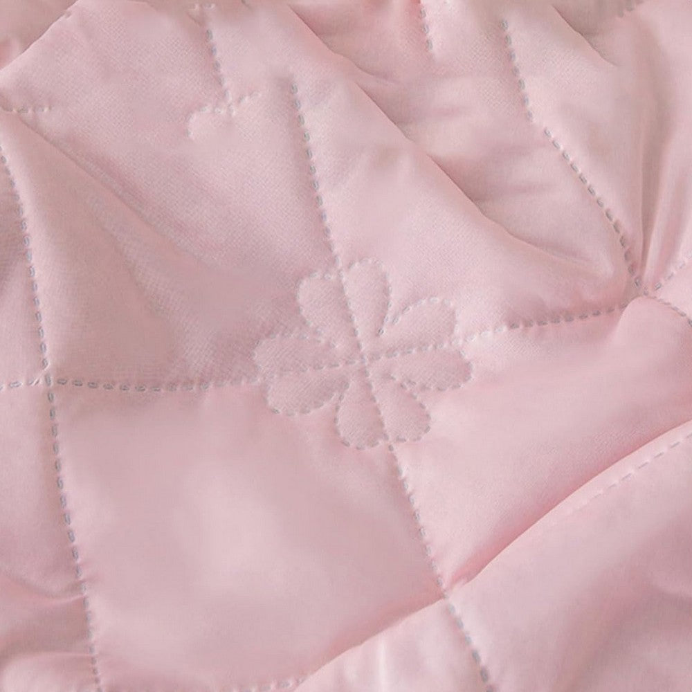 Double-Sided Cooling Blanket Summer Cool Touch Quilt Air Conditioner Blanket Pink