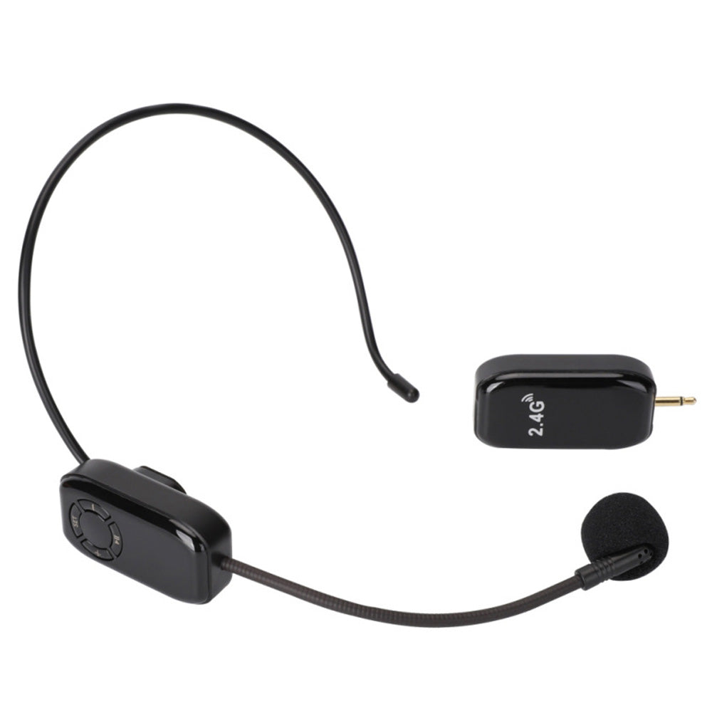 6.5mm Jack Wireless Microphone 2 In 1 Voice Amplifier Speaker Headset