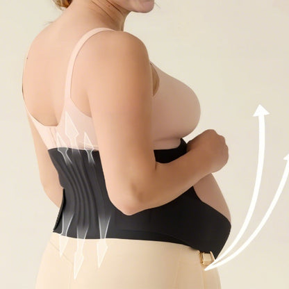 Invisible Pregnancy Belly Band ¨C Maternity Support Belt for Back Abdomen & Waist Black