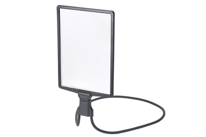 10X Magnifying Glass with Lights Flexible Gooseneck Magnifiers for Seniors-Grey