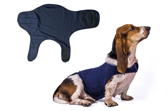 Dog?Anxiety?Jacket?Vest?Adjustable?Shirts?Calming?Pet?Emotional?Dogs?Clothing-Dark gray