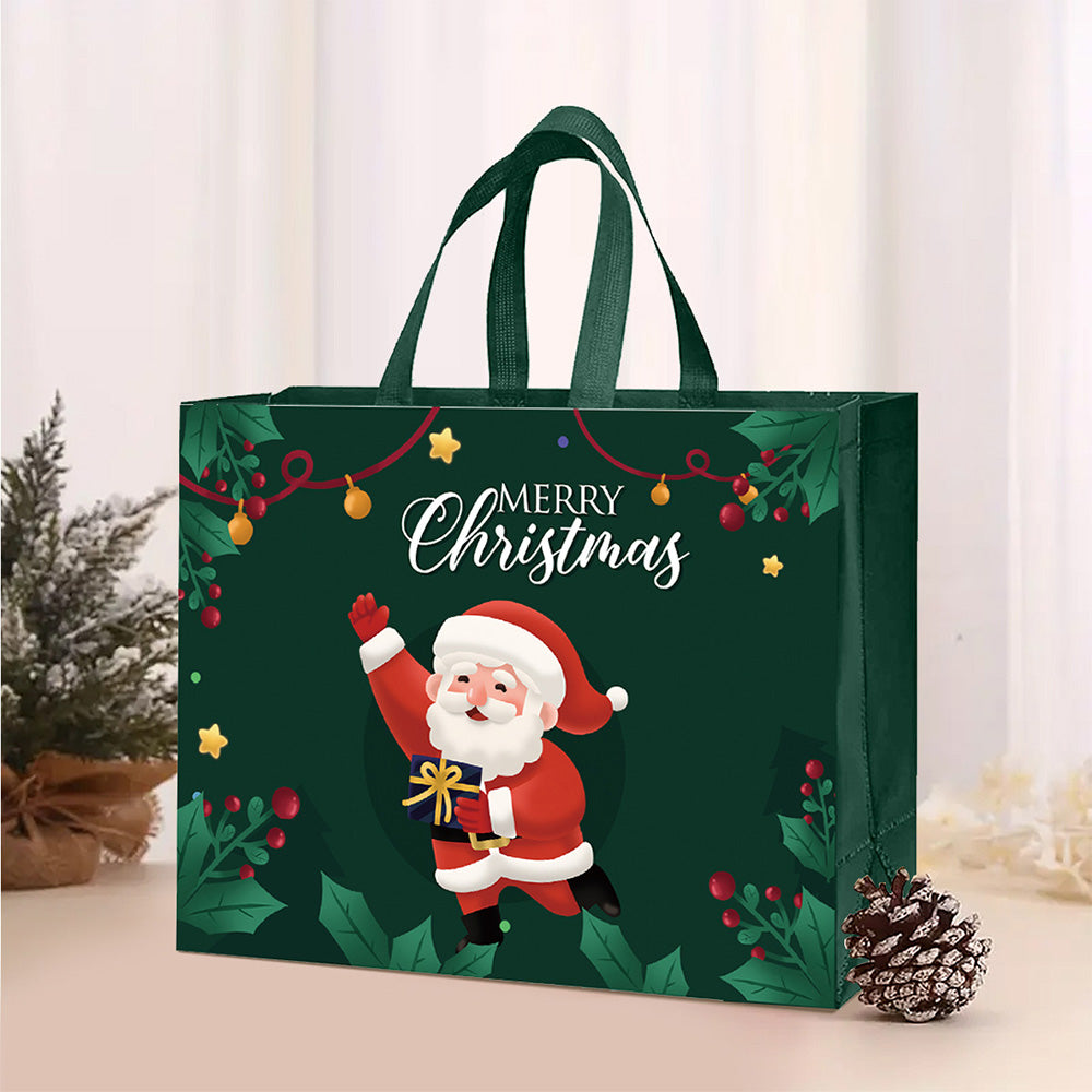48 Pack Christmas and Halloween Handled Gift Shopping Bags