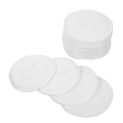 Set of 20Pcs Reusable Makeup Remover Pads Eco-Friendly Bamboo Cotton Pads White