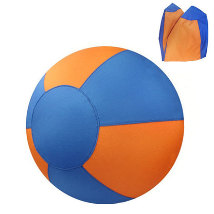 Outdoor Dog Herding Play Ball with Reinforced Oxford Fabric and Slow Deflation - Orange