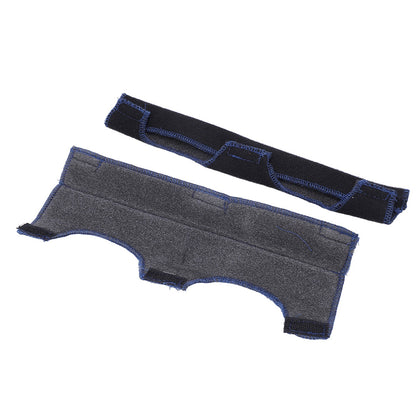 2 Cotton Fire Resistant Foam Hard Hat Sweatbands-Black