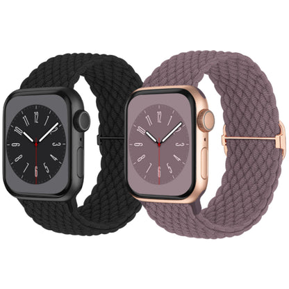 Adjustable Braided Loop Nylon Strap Compatible with Apple Watch Style 4