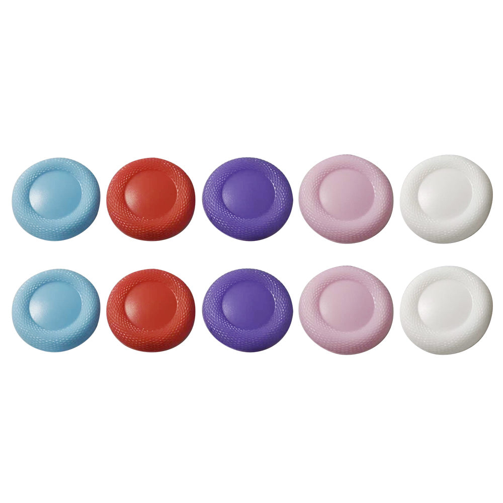 10Pcs Replacement Thumbstick Caps for PS5 PS4 Controller Joystick Covers Mixed Color