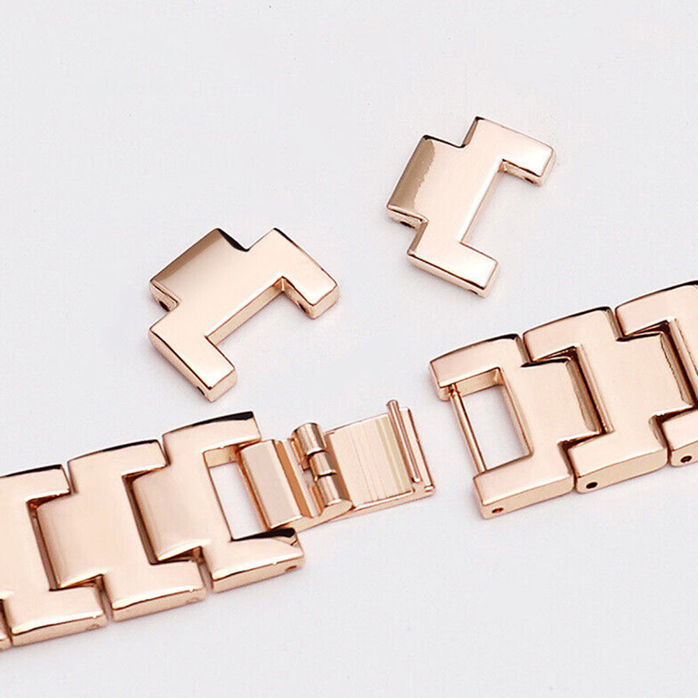 Replacement Metal Strap Band for Apple Watch Series 8 7 6 5 4 3 2 1 Rose Gold