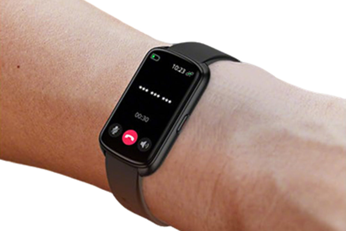 Fitness Tracker Smart Watch with Heart Rate and Blood Pressure Monitor-Black