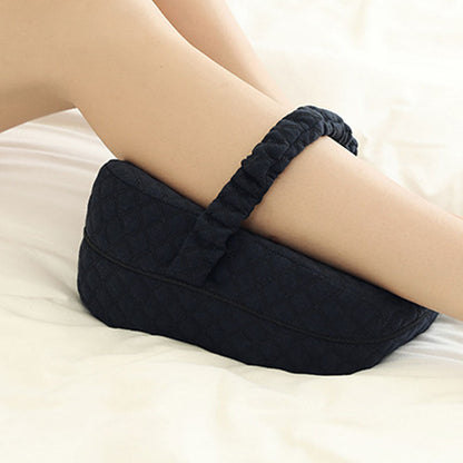 Ergonomic Leg Pillow Memory Foam Knee Pillow for Side Sleepers Dark Blue