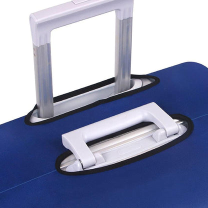 Elastic Protective Luggage Cover Stretchable Travel Suitcase Protector Navy