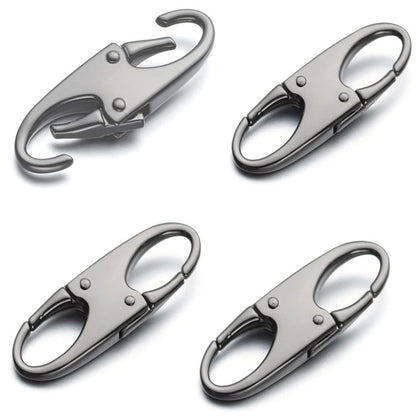 4PCS Zipper Pull Replacements with Lock for Luggage and Suitcases Style 2
