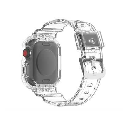 Watch Band Compatible with Apple Watch Series 4/5/6/7/8/9/Ultra1/2 SE Clear