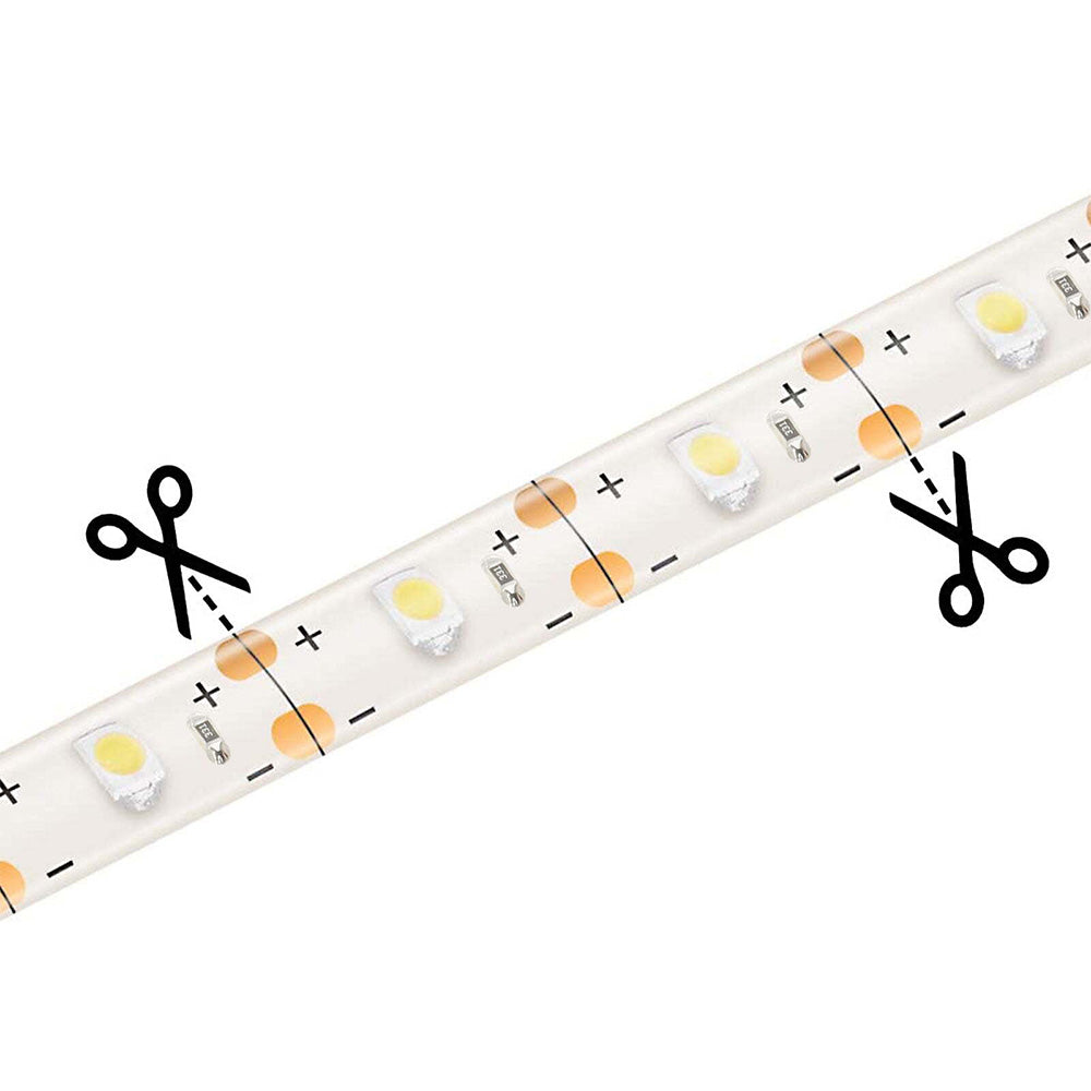 5 Meter Solar LED Strip Lights for Garden Steps Stairs Pool and Pergola Decoration Warm White