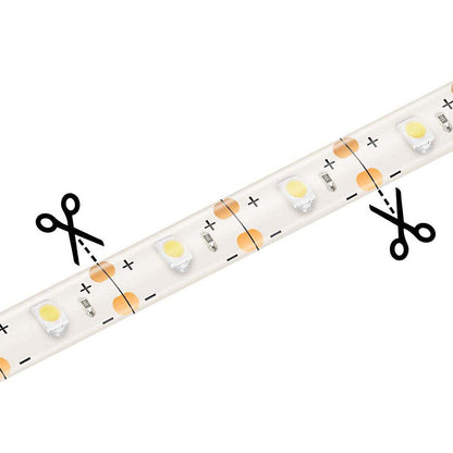 5 Meter Solar LED Strip Lights for Garden Steps Stairs Pool and Pergola Decoration Warm White