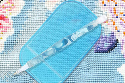 5D Diamond Painting Tools Set DIY Art Craft Pen Accessories Kit -Light Blue