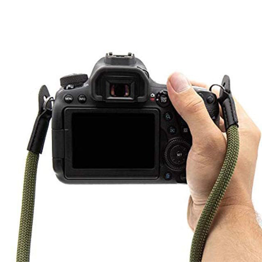 Camera Shoulder Neck Strap for Sony Canon Nikon DSLR and Mirrorless Cameras-Army Green