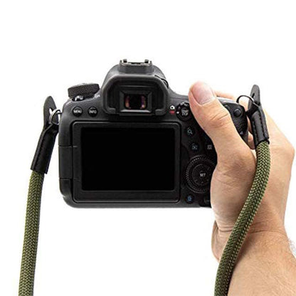 Camera Shoulder Neck Strap for Sony Canon Nikon DSLR and Mirrorless Cameras-Army Green