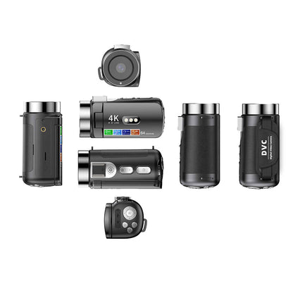 4K 64MP Video Camcorder with 28X Digital Zoom Vlogging Camera for YouTube Style 3