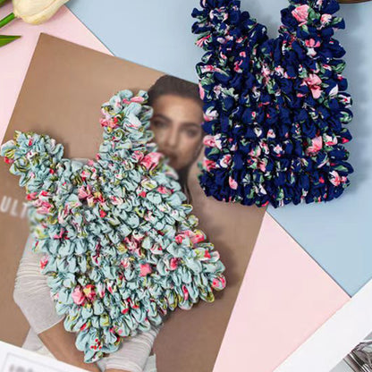 2Piece Pineapple Bubble Shopping Bag-Pink and Blue