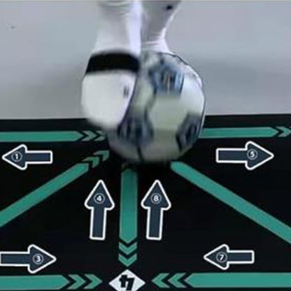 Soccer Training Mat Football Footstep Anti-Skid Shock Absorption Mat