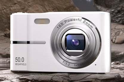 4K Digital Video Camera with 32GB Memory Card Silver