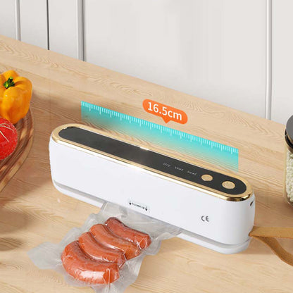Cordless Portable Mini Vacuum Sealer Machine-White