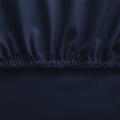 Stretchy Gaming Chair Cover Office Chair Swivel Chair Slipcover  Navy