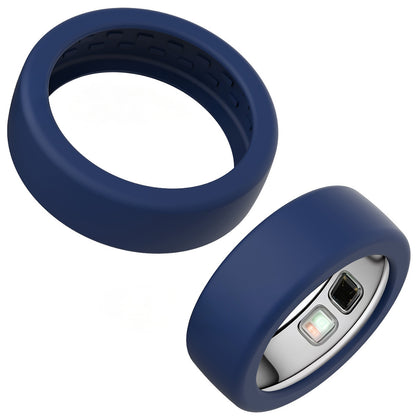 2Piece Ring Covers Compatible with Oura Ring 5-Blue