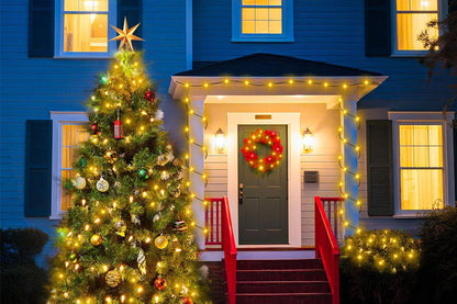 7M Solar Strawberry String Lights Waterproof Christmas Decor-Warm White