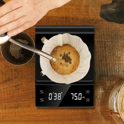 Accurate Electric Coffee Scale LCD Display High-precision Kitchen Weighing Tool