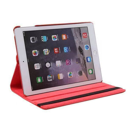 360 Degree PU Leather Case for iPad 10th and 11th Gen A16 - Red