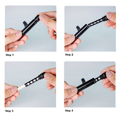 2Pcs Car Vent Air Fresheners Clip Air Cleaner Fragrance Diffuser Holder with 10Pcs Diffuser Sticks