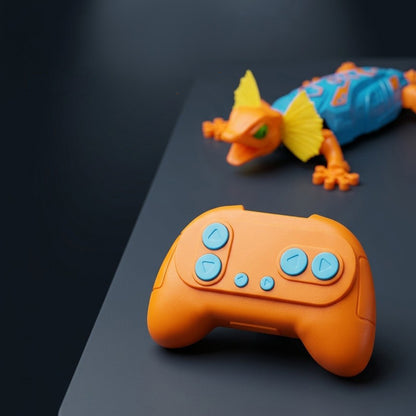 RC Wall Crawler Gecko Simulated Climbing Lizard - Orange