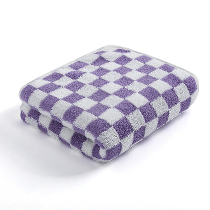 4Pcs Set Absorbent Hand Towels Soft Fleece Face Towels for Bathroom Kitchen Gym