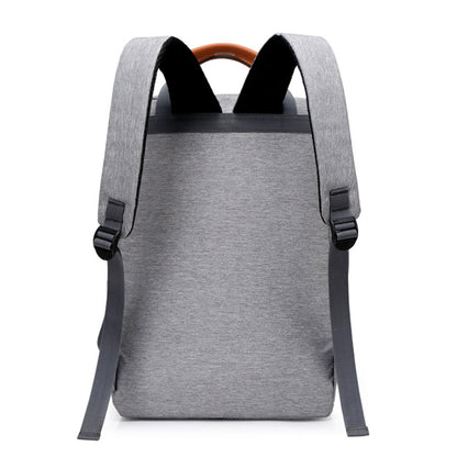 Laptop Backpack Shoulder Bag for Travel School Business Work School Light Gray