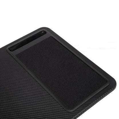 Laptop Lap Desks for Adults Portable Laptop Desk with Mouse Pad and Phone Holder-Black